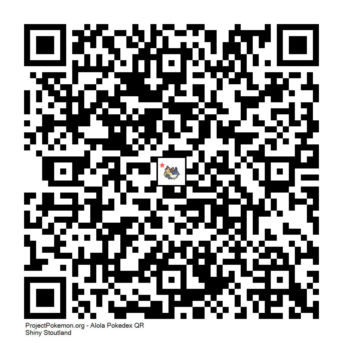 Cdigo QR de Stoutland variocolor